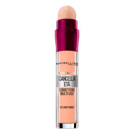 Maybelline New York Correttore Multiuso Cancella Età Light Honey (121) - Correttore