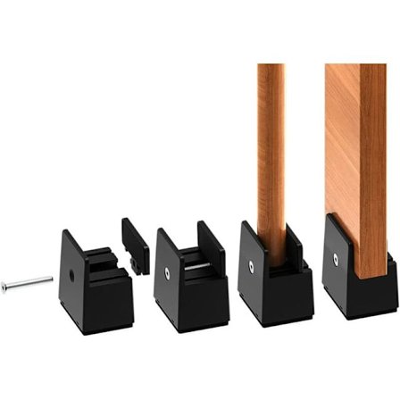 2 tum justerbar sängbenshöjare, 5 cm kraftiga möbelhöjare, sänghöjd, soffa, skrivbord, garderob