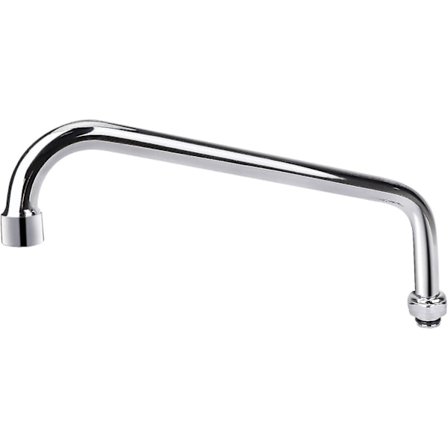 Drejelig svingtud 12 tommer udskiftningssæt - Tilføjelsestud i rustfrit stål til kommercielle køkkener