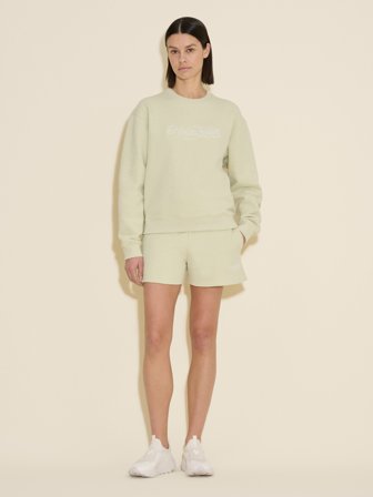 Holzweiler Idle Embroidery Shorts - Light Green - Women's - Medium