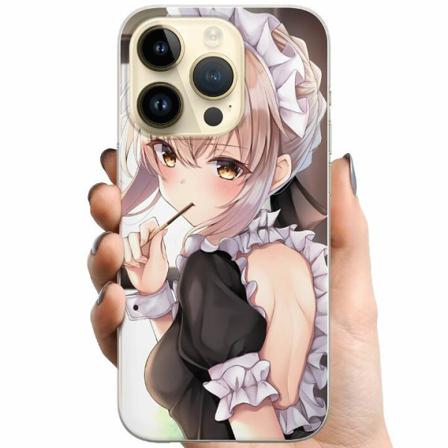 Apple Iphone 14 Pro Tpu Mobilskal Anime Girl Cute