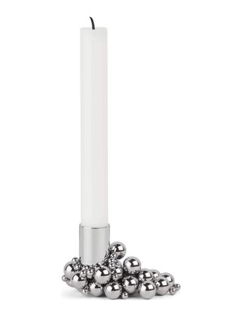 Molekyl Candlelight 1 Home Decoration Candlesticks & Tealight Holders Candlesticks Silver Gejst