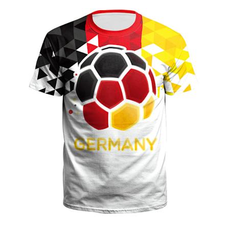 Wekity 2022 VM Fotballdrakt Herre Fotballtrøye Tyskland, XL