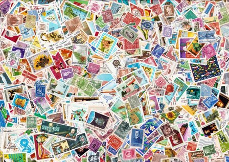 Hele verden - Frimærkepakke 30.000 forskellige frimærker