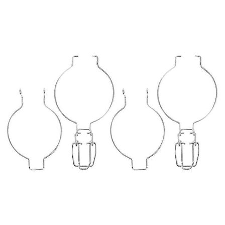 6 stk. Glasbeholder Wire Clamp Krukkelås Spænde Glas Konserveringskrukke Forseglet Spænde Krukker Wire Låse Fastgørelser Udskiftning