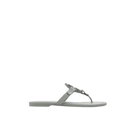 Tory Burch Sliders , Grijs , Dames , Maat: 38 EU