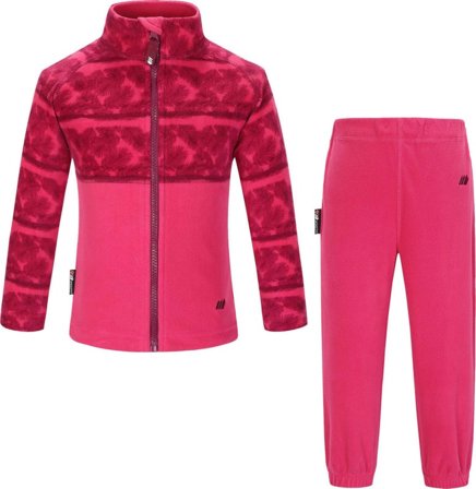 Skogstad Kids' Fongen Children base layer set Pink 92