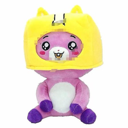 Den nye Lankybox forvandler seg til en katt-kartong-hodeplagg-plysjleketøy-dukke