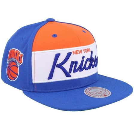 Mitchell & Ness - NBA Ble snapback Czapka Z Daszkiem - New York Knicks Retro Sport Hwc Blue Snapback @ Hatstore