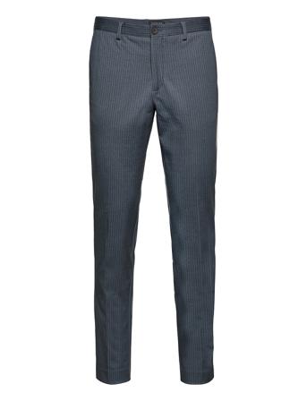 Slhslim-Aiden Aop Pants B Blue Selected Homme