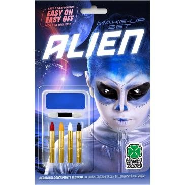 Carnival Toys 9435: Fondotinta Blu + 4 Matite In Blister