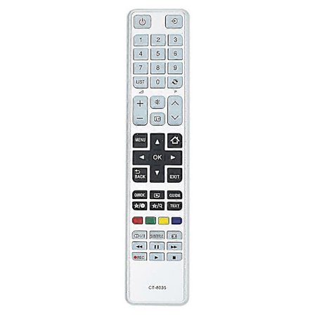 CT-8035 Korvaava kaukosäädin Toshiba TV:lle, universaali IR-kaukosäädin, helppo asennus ja korkea yhteensopivuus