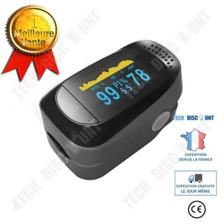 Sömnstyrning - TD - Fingertipsklipp - OLED-skärm - Storlek 110x65x40mm - Vikt 64g