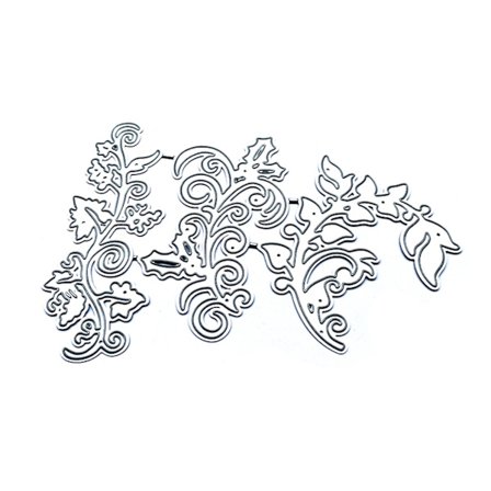 Kierteet, Viiniköynnökset Ja Lehdet Metallileikkurit Prässausmallit DIY-Scrapbooking-Mallit