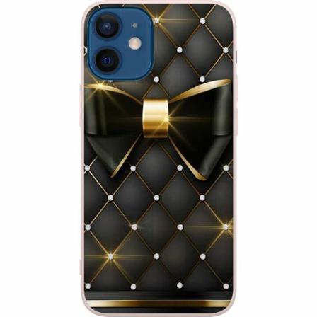 Apple Iphone 12 Mini Premium Skal Gyllene Rosett