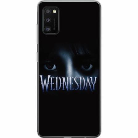 Samsung Galaxy A41 Genomskinligt Skal Wednesday Addams