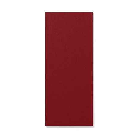Rahmenlose Notiztafel AIR, 500 x 1190 mm, rot