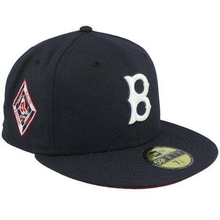 New Era - MLB Blå fitted Caps - Boston Red Sox Midnight Wine 59FIFTY 46 All Star Game Navy/White/Red Fitted @ Hatstore