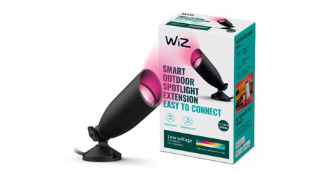 WiZ 12V Utvidelse for bakkespotlys Smart LED-belysning, farget og hvitt lys, IP65, Matter-kompatibel