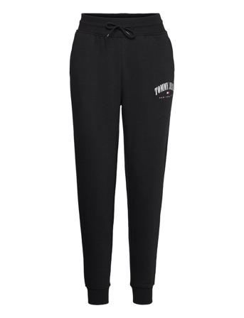 Tjw Lala Slim Sweatpant Joggebukser Pysjbukser Svart Tommy Jeans