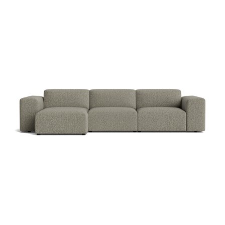 Soma chaiselong sofa, venstrevendt - Puente Grøn - 343x147x75 - Sofa, chaiselong
