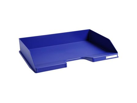 EXACOMPTA Brevkorg Combo A4 öppen långsida blå - Lyreco - Kontorsmaterial - Till skrivbordet - Brevkorgar