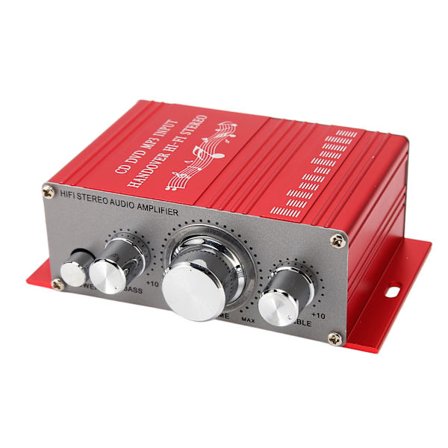 Auton tehovahvistin DC 12V HiFi 20Hz - 20kHz MP3 CD DVD DSP 4 äänikenttää autoäänenvahvistin musiikkia varten