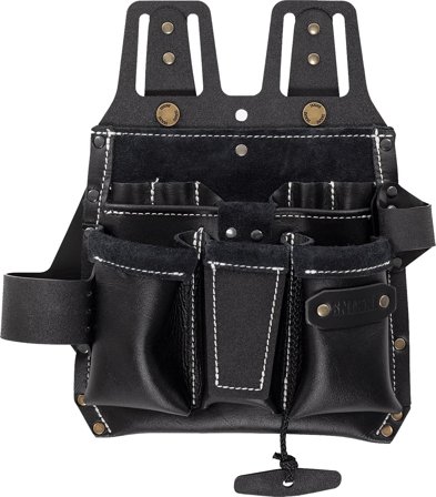 Fristads 9141 LTHR Elektrikerficka svart, one size, Arbetskläder