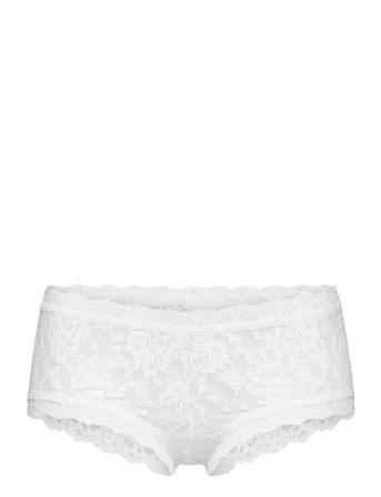 Boyshort Signature Lace White Hanky Panky