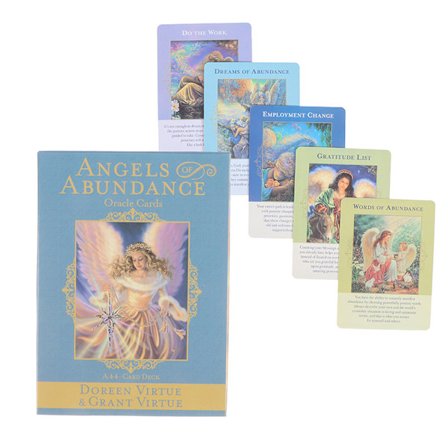 Angels of Abundance Oracle Cards Tarot Card Party Prophecy Divi
