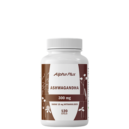 Alpha Plus Ashwagandha 120 kapslar