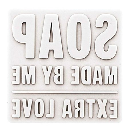 Fyrkantig termoformad tvålform - Made by me - Extra kärlek