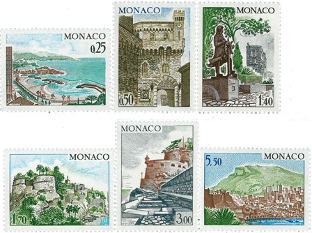 Monaco - YT 986-91 - Postfrisk - Postfrisk