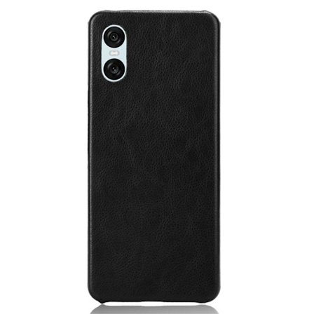 SKALO Sony Xperia 10 VI PU-nahkainen Suojakuori - Musta