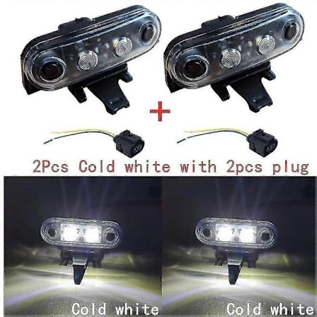 Volvo Lastbil Kabinelys 24V 2 stk. FH13 FM OEM 21087346 2 kold hvid 2 stik