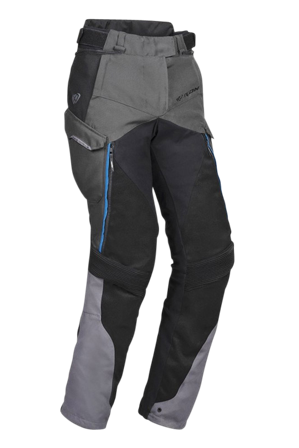Motorradhose Ixon Eddas Damen Grau/Schwarz/Blau XL