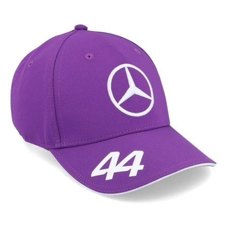 Formula One - Motor Violett Adjustable Cap - Kids Mercedes Amg F1 24 Hamilton Purple Adjustable @ Hatstore
