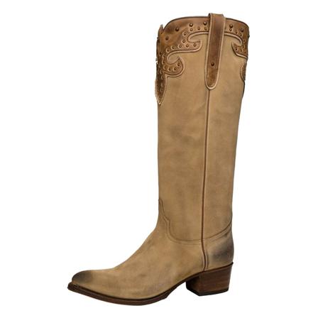 Sendra, High Boots Beige, Dames, Maat:37 EU