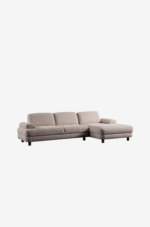 Hanah Home - Hjørnesofa Nice Right - Beige - Sofaer - Fra Homeroom