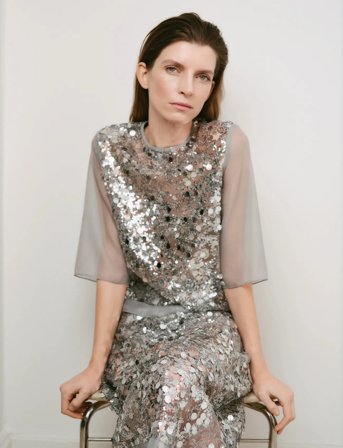 InWear Davinaiw Short Dress - Silver - 34