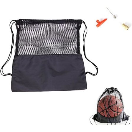 1 stk Mesh Ball Bag, Fotball Bag, Fotball Oppbevaringsposer, for Bask