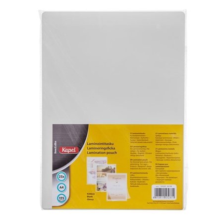 Lamineringslommer A4 25-pak