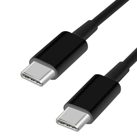 Høykvalitets Ny 2M Lader Kompatibel med Samsung - Hurtiglader - USB-C Lader - Kabel (Ikke Original) Svart