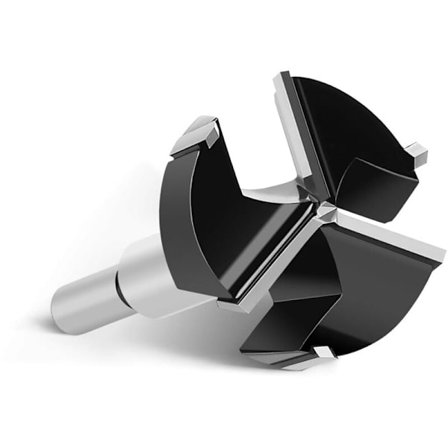 55 mm træbor, træbor med rundt skaft, forstnerbor til træ, spånplader, fiberplader