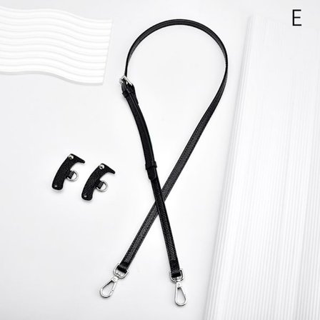 1Set Väskrem För Mini Punch-Free Läder Axelrem