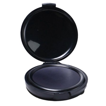 Fingeravtrykksstempel Pute Vannfast Liten Bærbar Identifikasjon Sikkerhet Fingeravtrykk Svart Stempel Pute - Perfekt