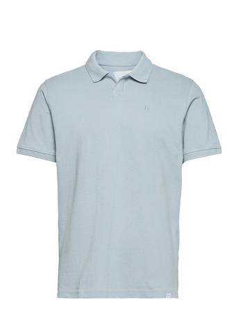Pique Polo Polos Short-sleeved Blå Les Deux