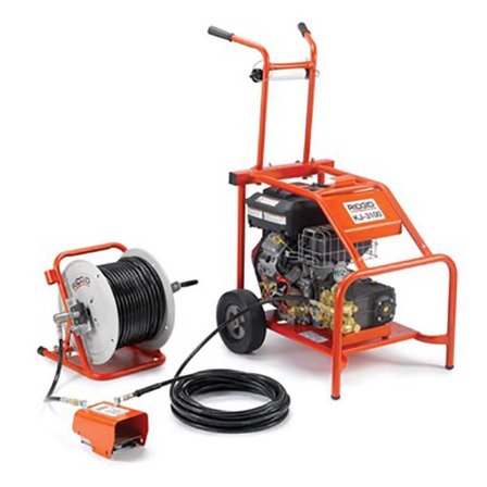 Ridgid KJ-3100 Høytrykksrenser 205 bar, VVS-utstyr
