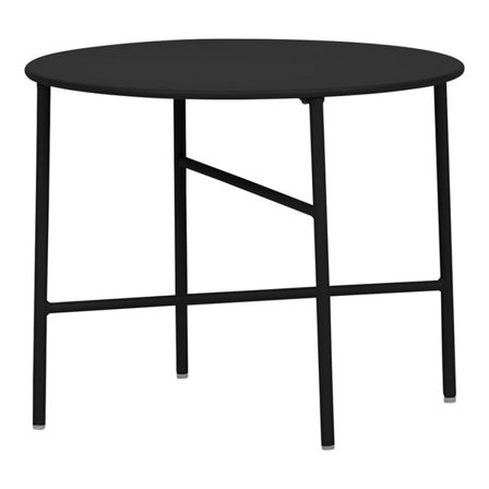 Puutarhapöytä 50 cm – musta