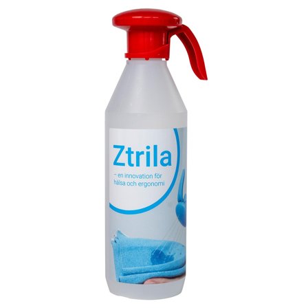 Z-WATER Dänkflaska Ztrila röd tom 500ml - Lyreco - Städ och hygien - Städredskap - Sprayflaskor
